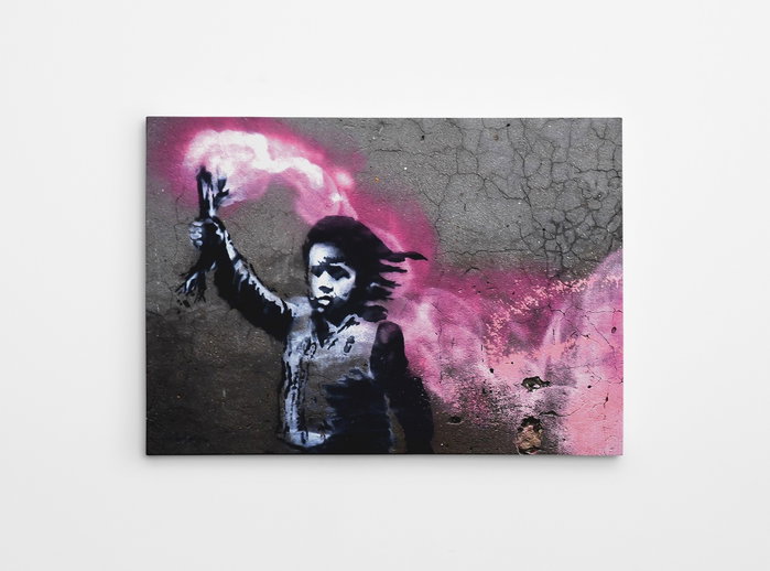 Wallity Lienzo Decorativo Banksy WY27 70 x 100 cm Wallity Lienzo Decorativo Banksy WY27 70 x 100 cm